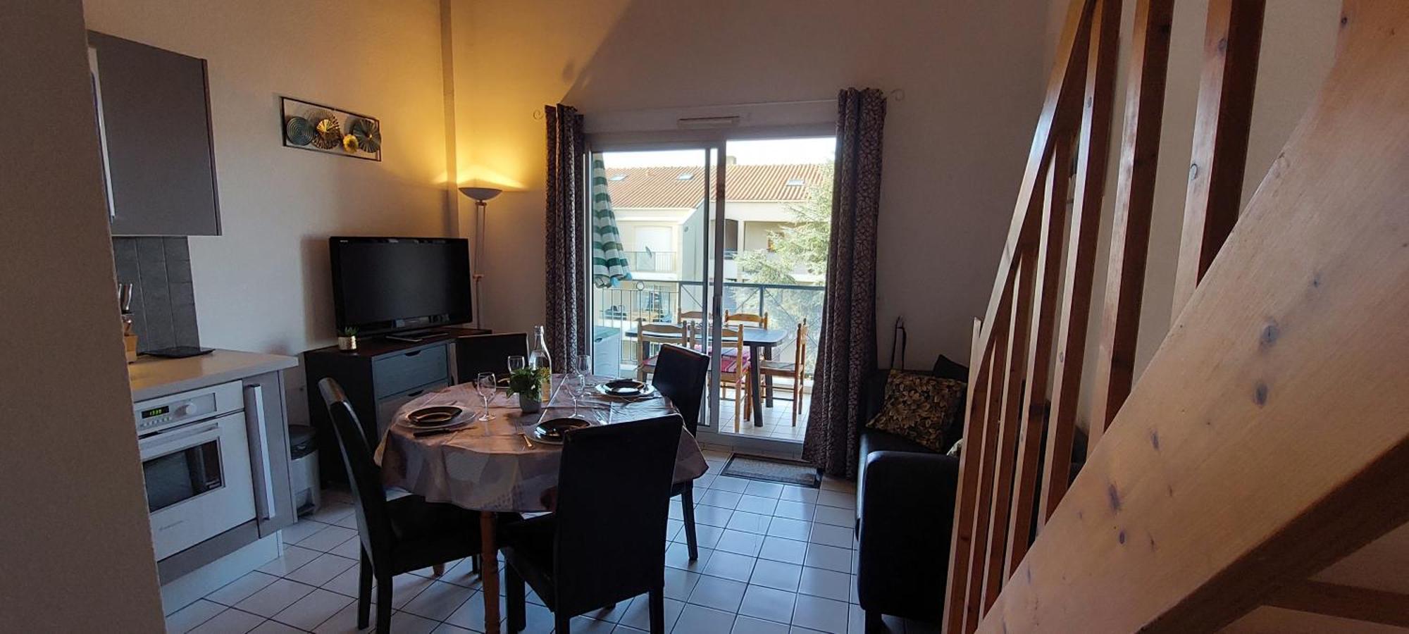 Appartement Au Calme Avec Piscine Et Parking Dans Residence Securisee 생장드몽 외부 사진